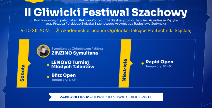 II Gliwicki Festiwal Szachowy