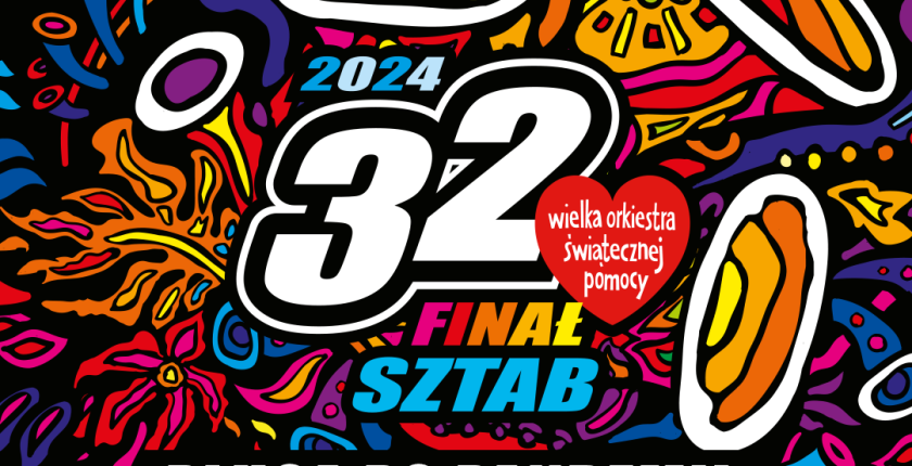 To już pewne! Widzimy się na 32 Finale WOŚP! ❤️