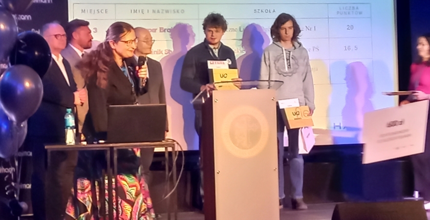 IV miejsce Dominika w Ogólnopolskich Igrzyskach Optycznych