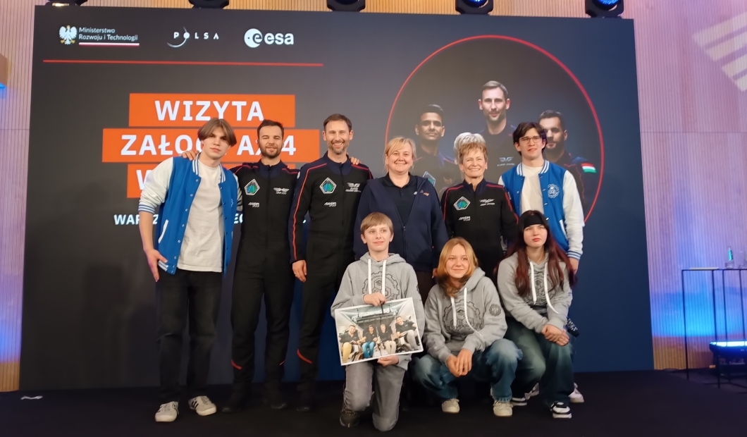 Spotkanie z załogą misji Axiom-4