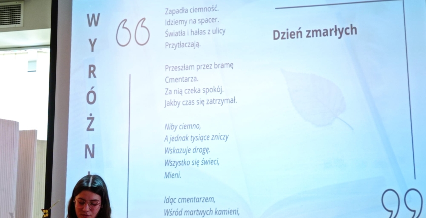 Nagroda poetycka dla Wiktorii Szumniak