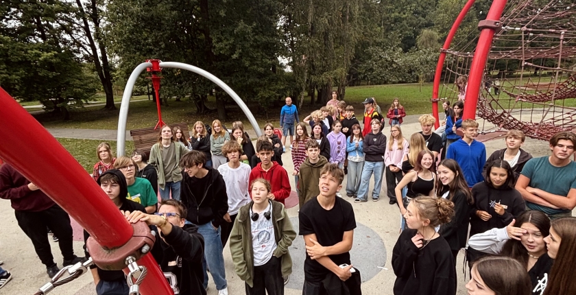 Podchody w Parku Chrobrego